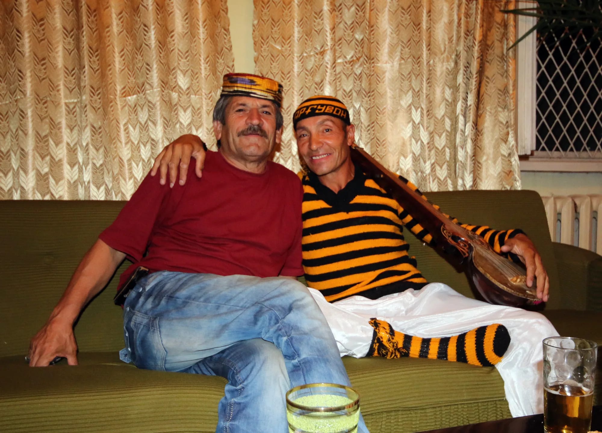 Shauqmamad Pulodov and Qurbonsho