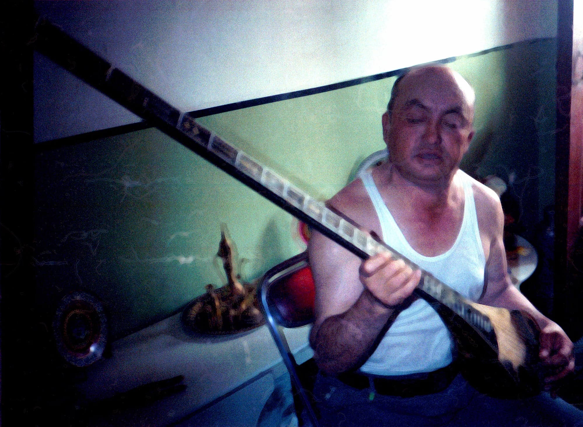 Khaliq Haji Tambur Player Kashgar