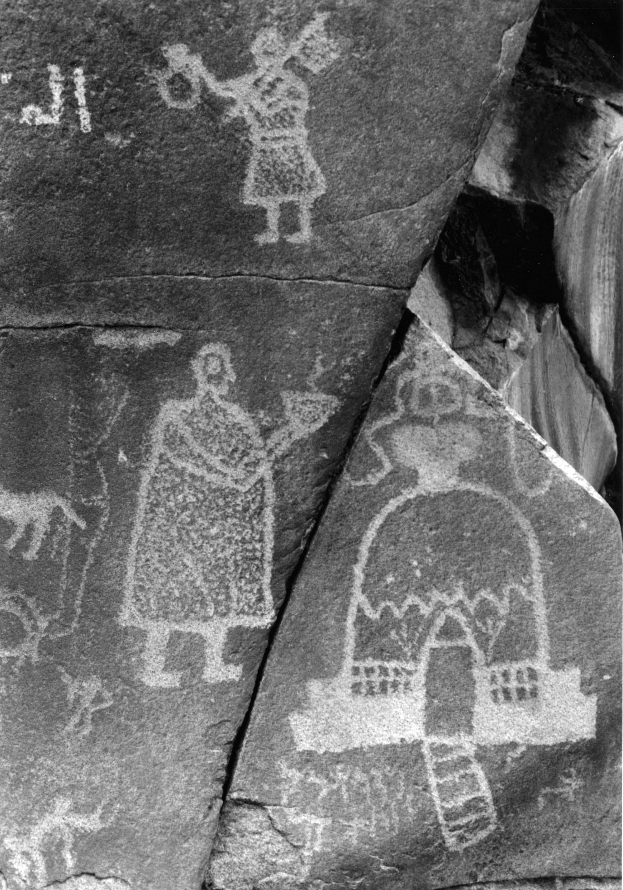 Petroglyphs near Chilas 1997 2