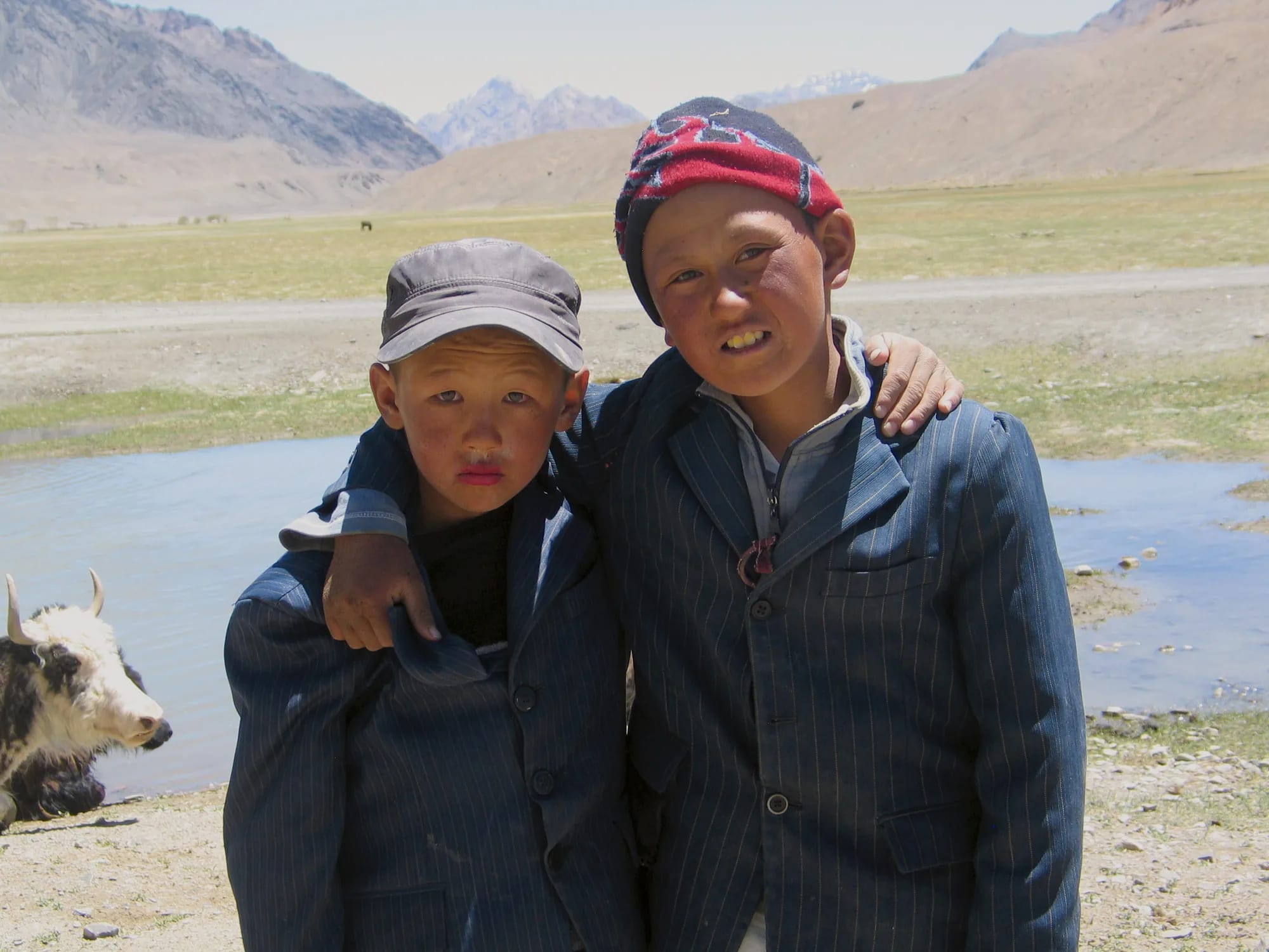Kyrgyz boys near Murghob