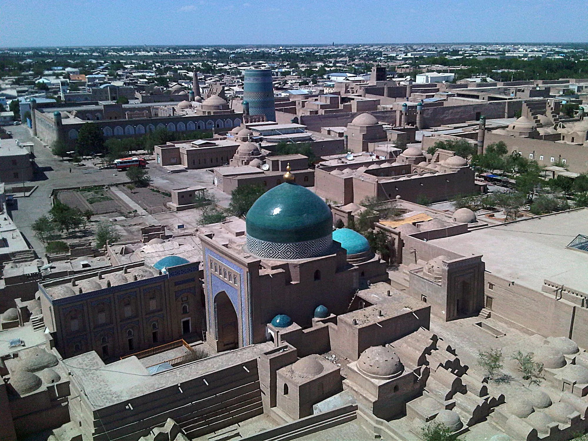 Khiva aerial view